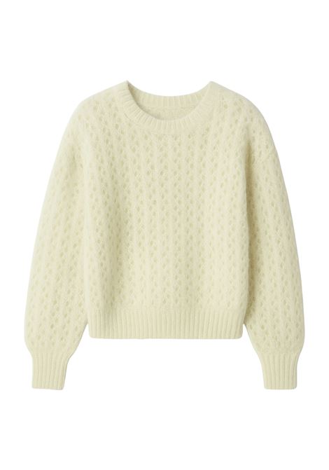 Des Petits Hauts Chimon Amande Kid Mohair and Merino Wool Jumper Des Petits Hauts |  | 1H250019AMANDE